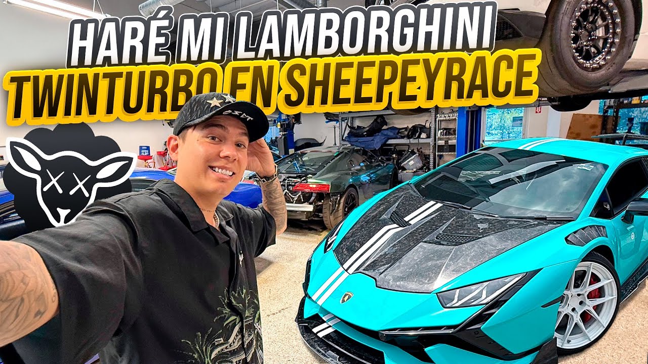 HAREMOS TWINTURBO MI LAMBORGHINI HURACÁN AVIO EN SHEEPEYRACE | ManuelRivera11