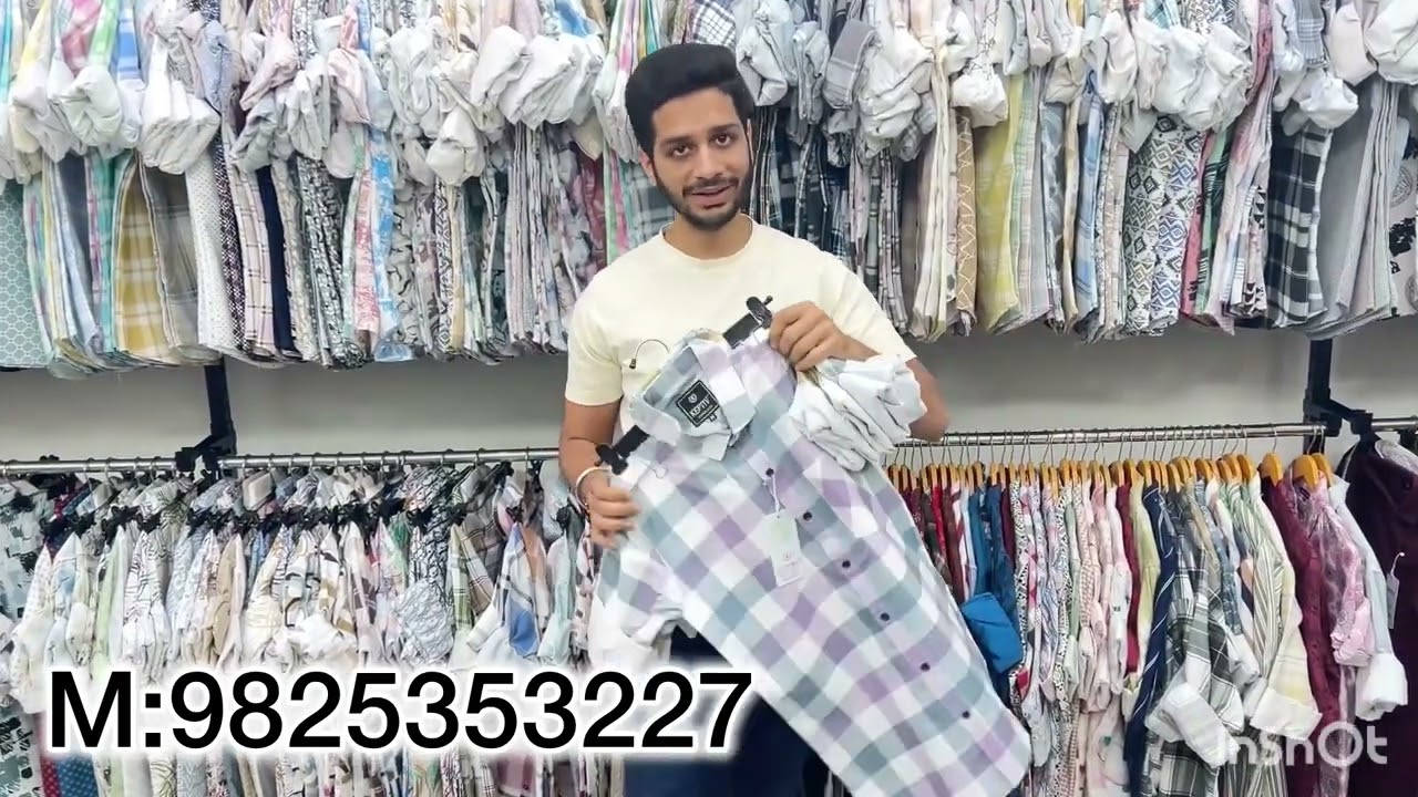 ₹130/shirt manufacturer Ahmedabad Gheekanta/M.R Fashion /best quality and affordable range