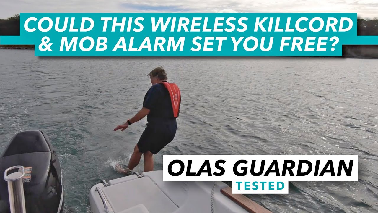 Can this wireless killcord and MOB alarm set you free? OLAS Guardian test | Motor Boat & Yachting