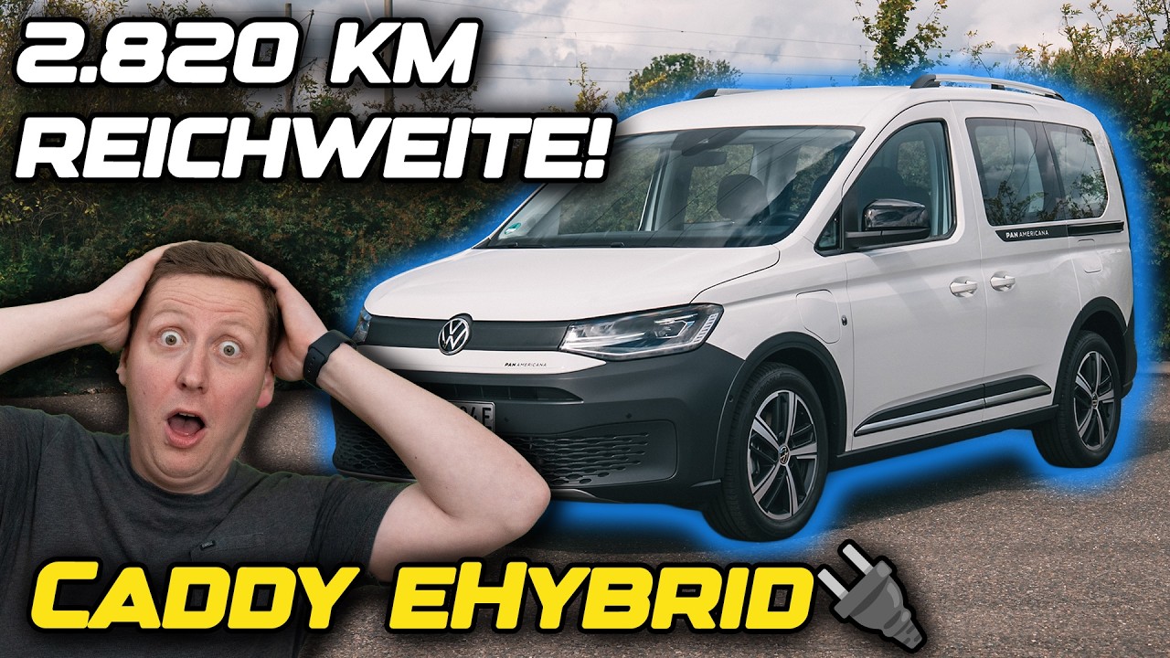 2025 VW Caddy eHybrid | UNTER 2L/100km tatsächlich möglich?! | VERBRAUCHSTEST