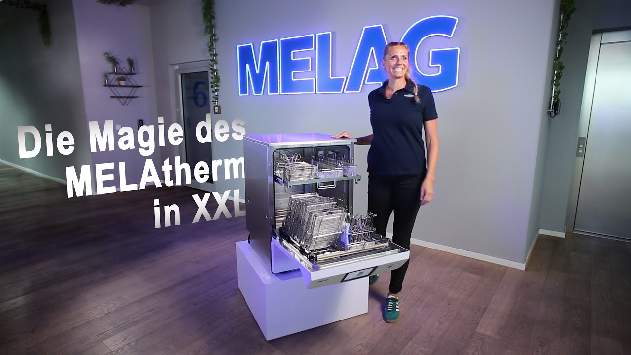 Thermodesinfektor MELAtherm 20 - Die ganze Magie in XXL | MELAG