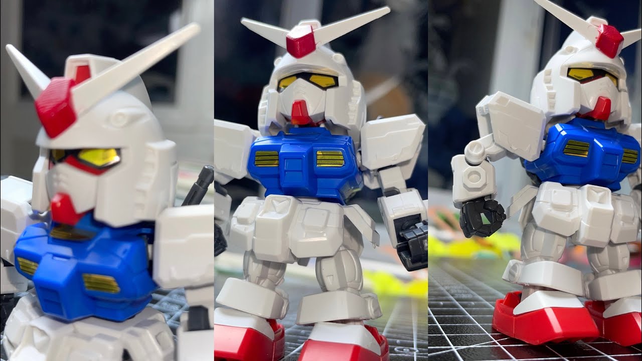 I Built the Cutest SD Gundam Ever 🤖🔥#SDGundam#Gunpla#GundamBuild#ModelKit#Satisfying#ChibiGundam
