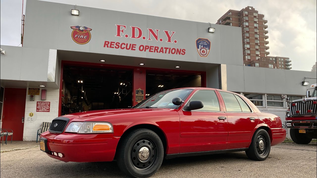 VIDEO SHOWCASING NEWLY REPAINTED WORLD FAMOUS FIRE BUFFING SQUAD 99 CROWN VICTORIA FIRE INTERCEPTOR.