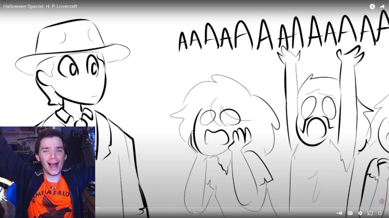 Historian Reacts - Halloween Special: H. P. Lovecraft by Overly Sarcastic Productions