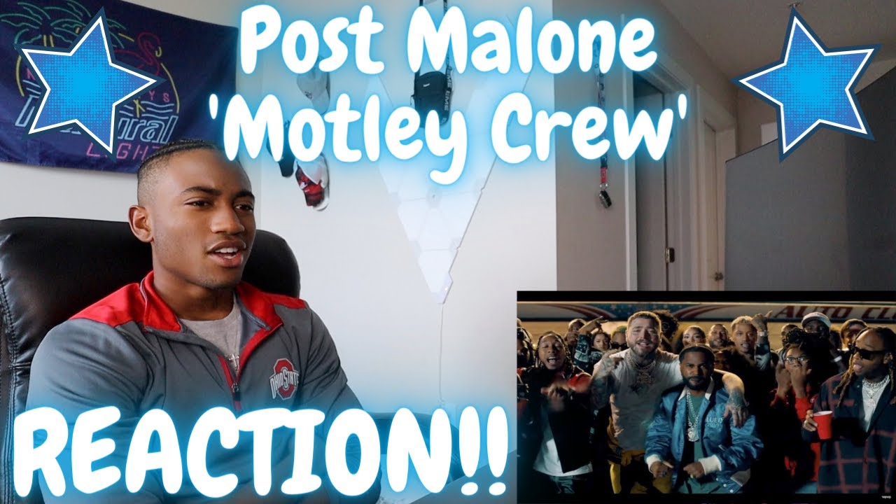 It's A Vibe. Post Malone - Motley Crew (Official Video) | *REACTION*