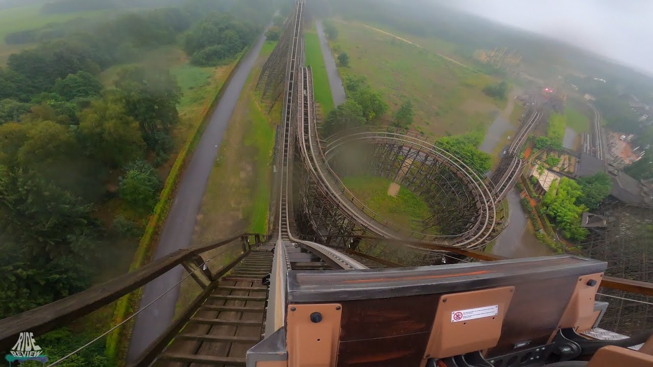 COLOSSOS - HEIDE PARK - ONRIDE - INTAMIN - WOODEN COASTER (Prefabricated Track) - Kampf der Giganten