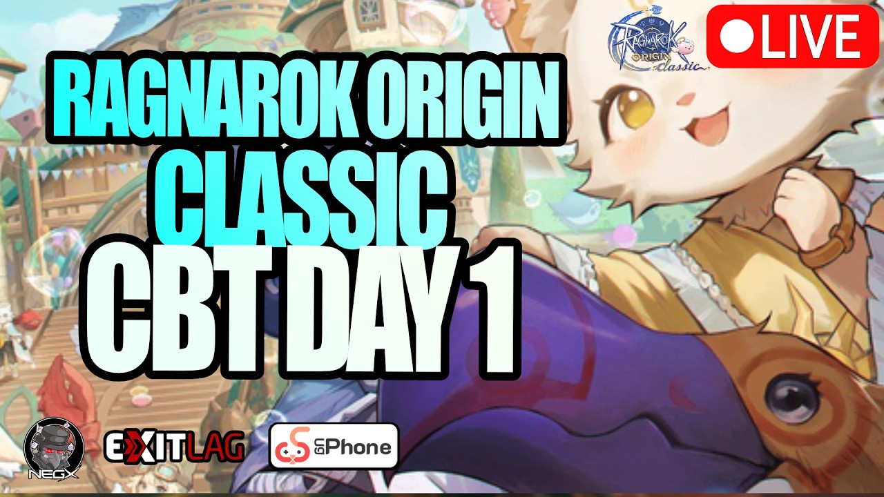 🔴Ragnarok Origin Classic CBT Day 1!