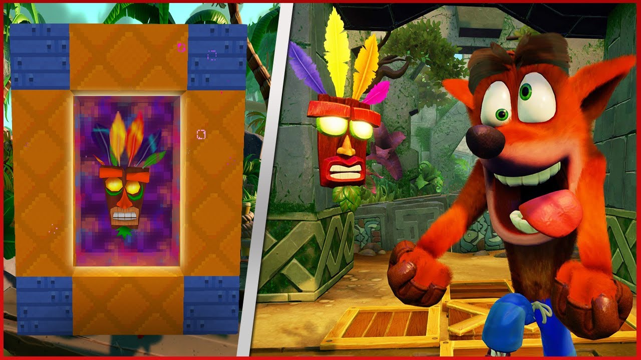COMO FAZER UM PORTAL PARA O MUNDO DO CRASH BANDICOOT - Minecraft