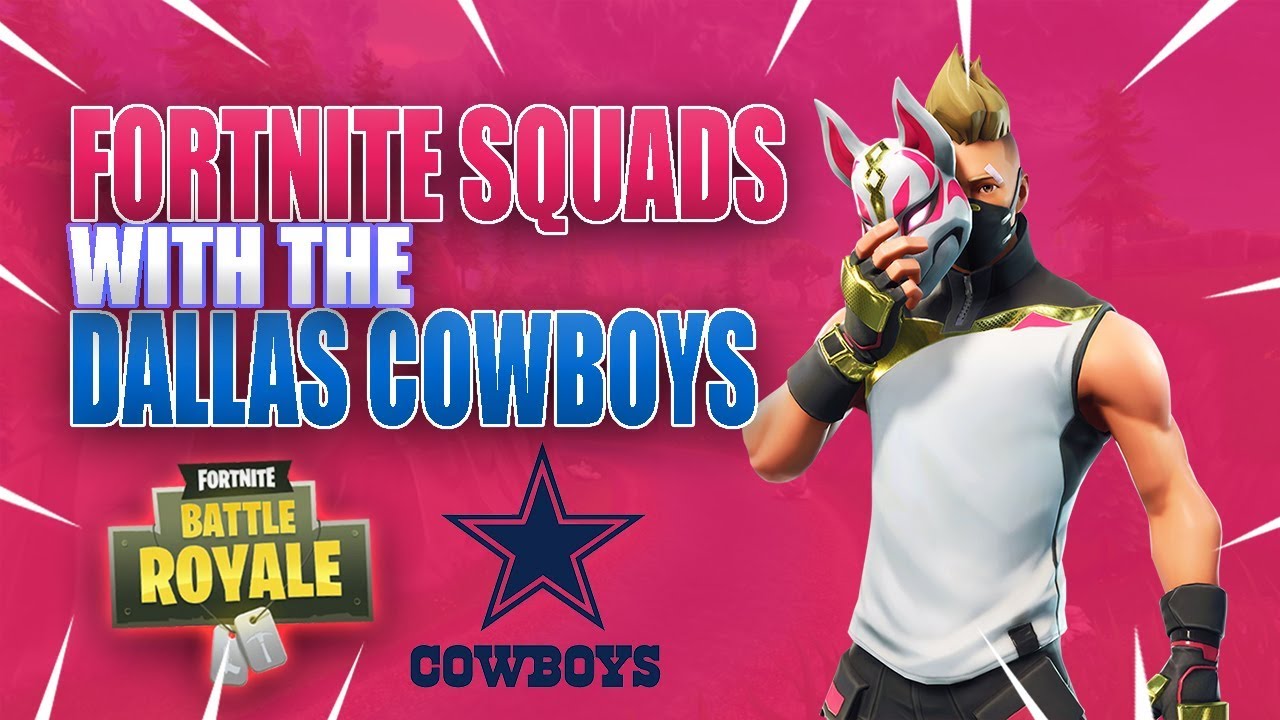 WINNING FORTNITE WITH DALLAS COWBOYS! - coL Hogman