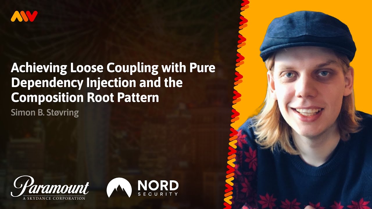 Simon B. Støvring – Achieving Loose Coupling with Pure Dependency Injection | MOBILE WARSAW #100