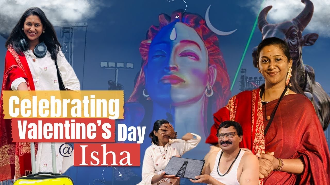 Valentine’s gift from my dad ❣️😘❤️ Dad love#coimbatore#isha#mahashivaratri#