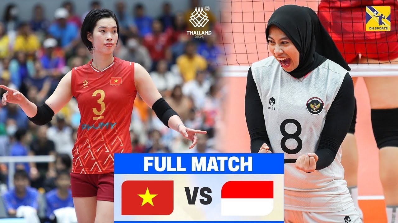 FULL HD | VIETNAM vs INDONESIA | Thanh Thúy phô diễn đẳng cấp ngôi sao trước Megawati