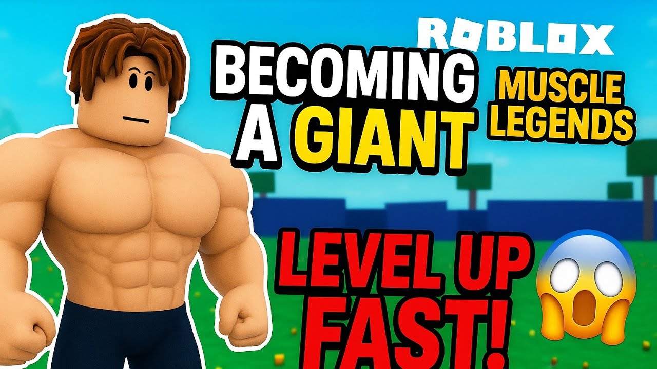 I Ran Away From GIANT Players in Roblox! 😱 | Muscle Race Survival
