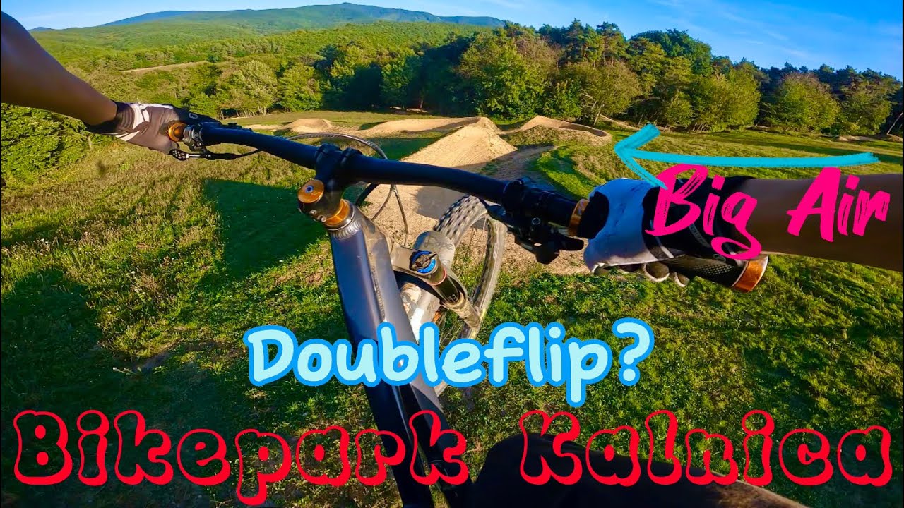 Mein erster double Backflip mit 16? (Und Big Air line) Bikepark Kalnica Slowakei