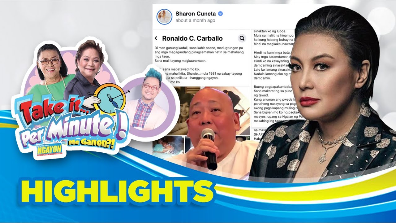 RONALD CARBALLO AT LOLIT SOLIS PWEDENG SISIHIN SA HIWALAYANG GABBY CONCEPCION AT SHARON CUNETA!