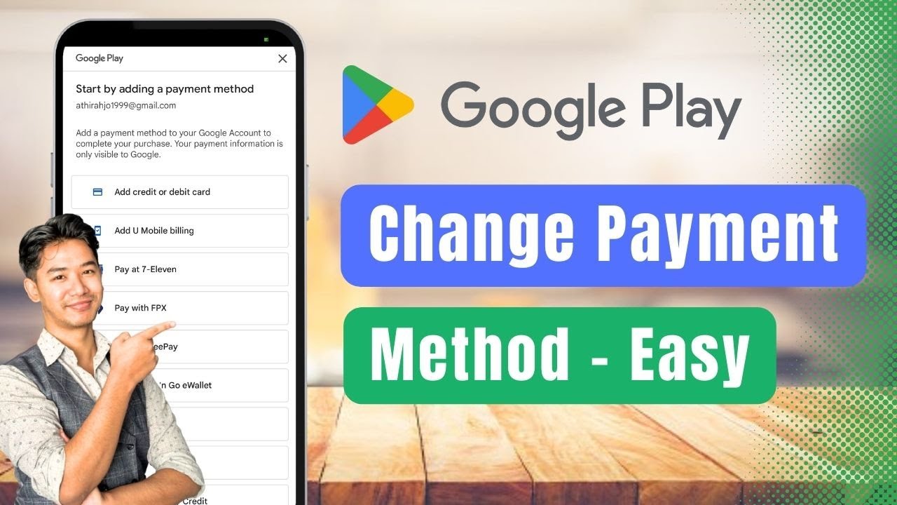 How to Change Payment Method on Google Play !