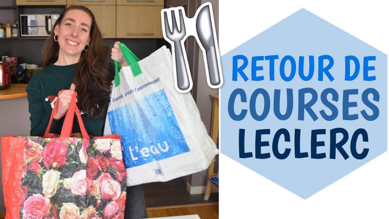 RETOUR DE COURSES🍴100€ chez Leclerc - Décembre 2023 | La Vie En Rousse