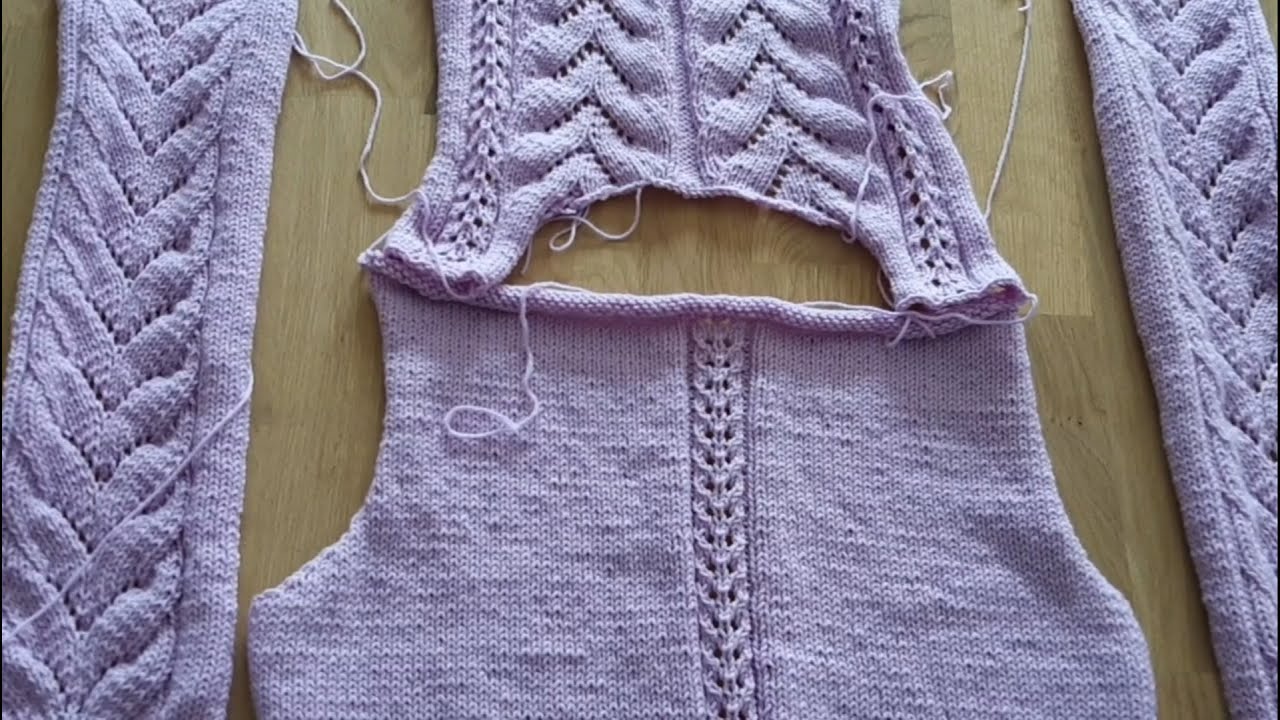 Come cucire un maglione ai ferri