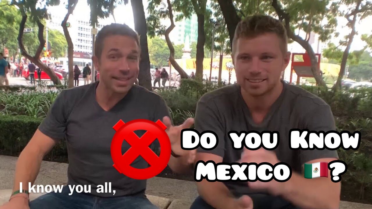 No Digas “Do you Know Mexico?” en INGLÉS