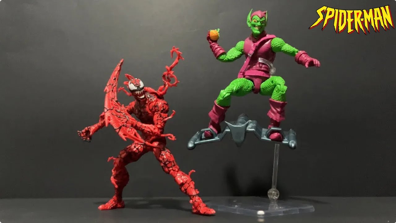 Legends Retro Card Carnage and Green Goblin Review