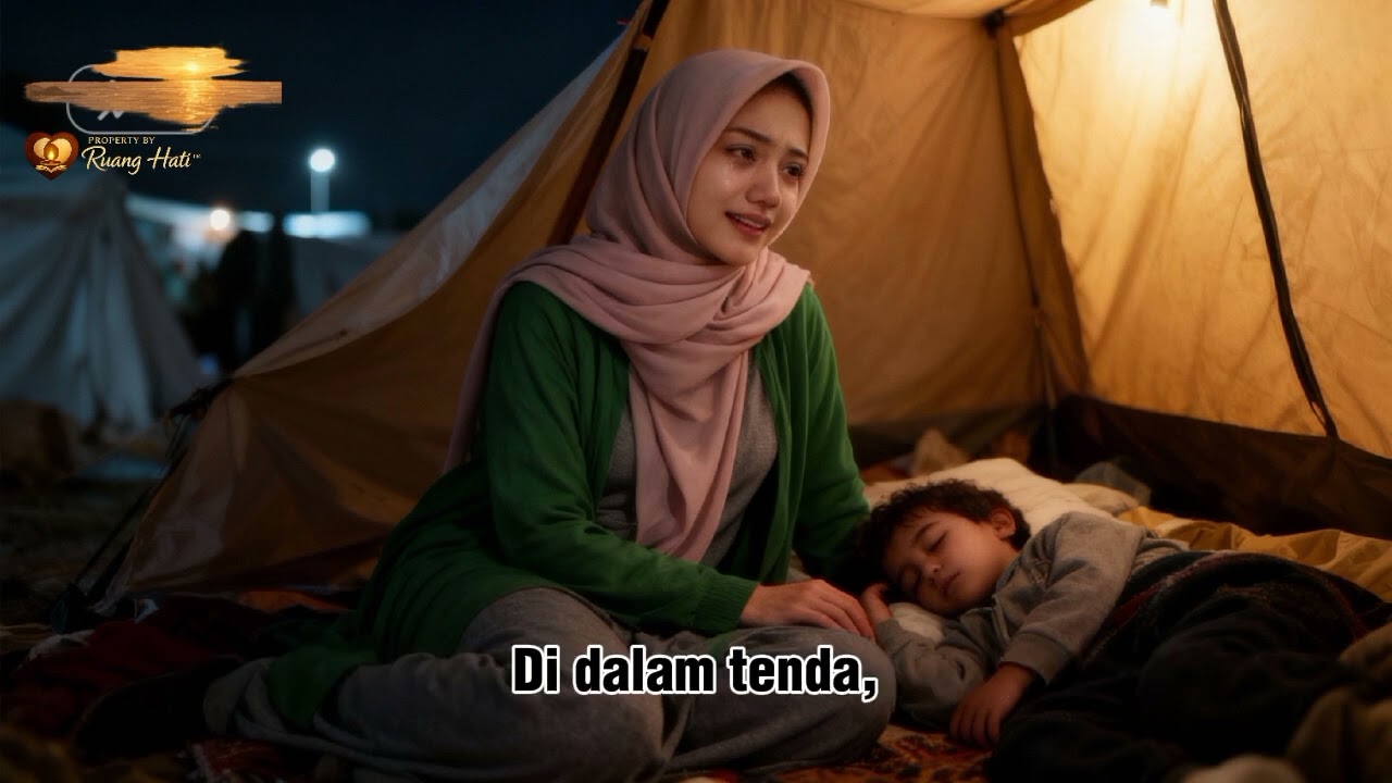 Menanti Asa di Tenda Pengungsian | Kisah Haru Penyintas Bencana