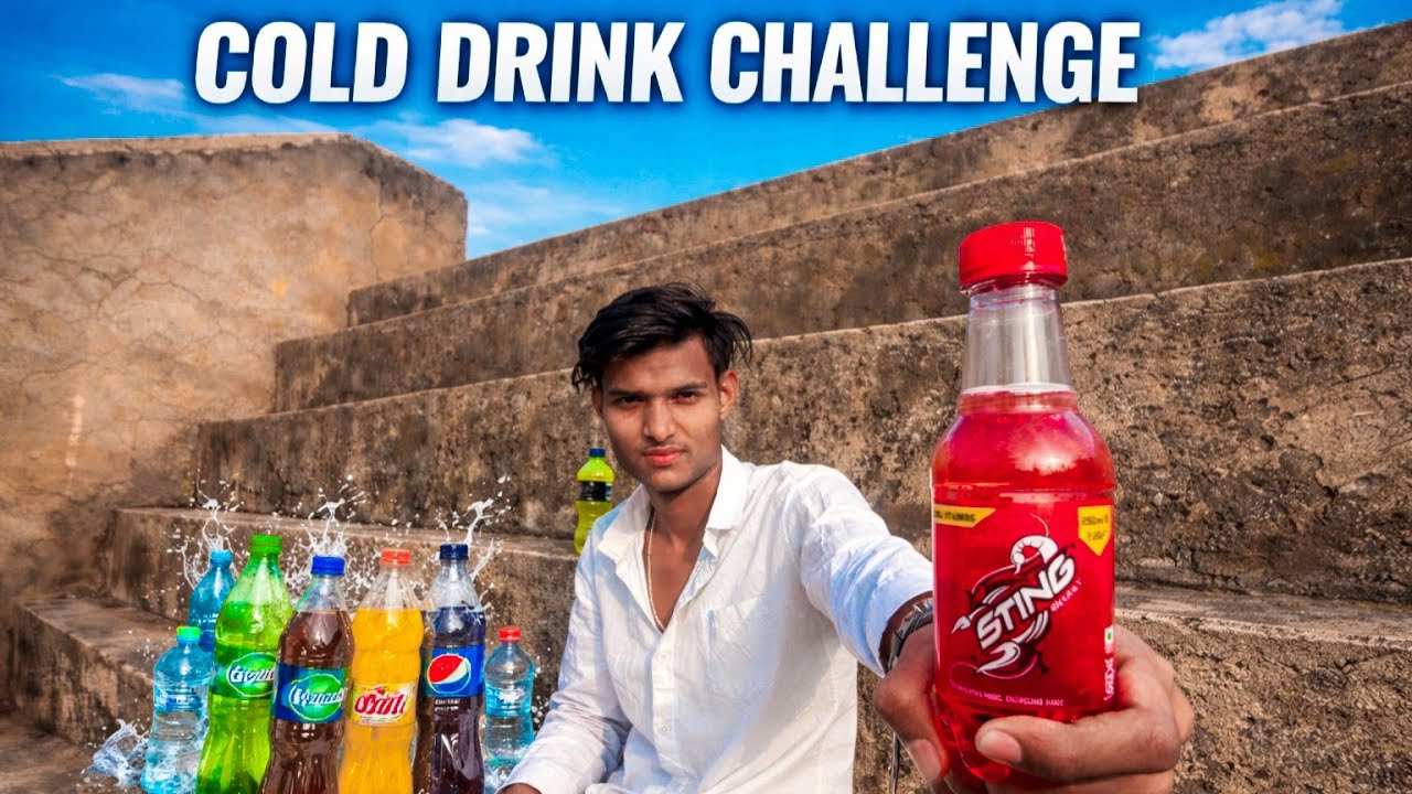 🔥 आँखों पर पट्टी बाँधकर पहचानो कोल्ड ड्रिंक | ₹10,000 Cash Prize 💰@MrBeast 
