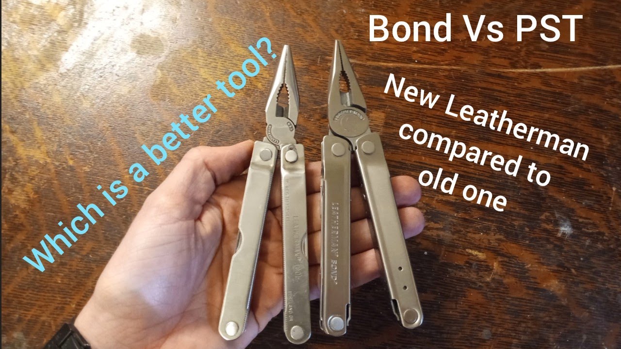 Leatherman Bond vs. Leatherman PST Comparison Which is the best multitool
