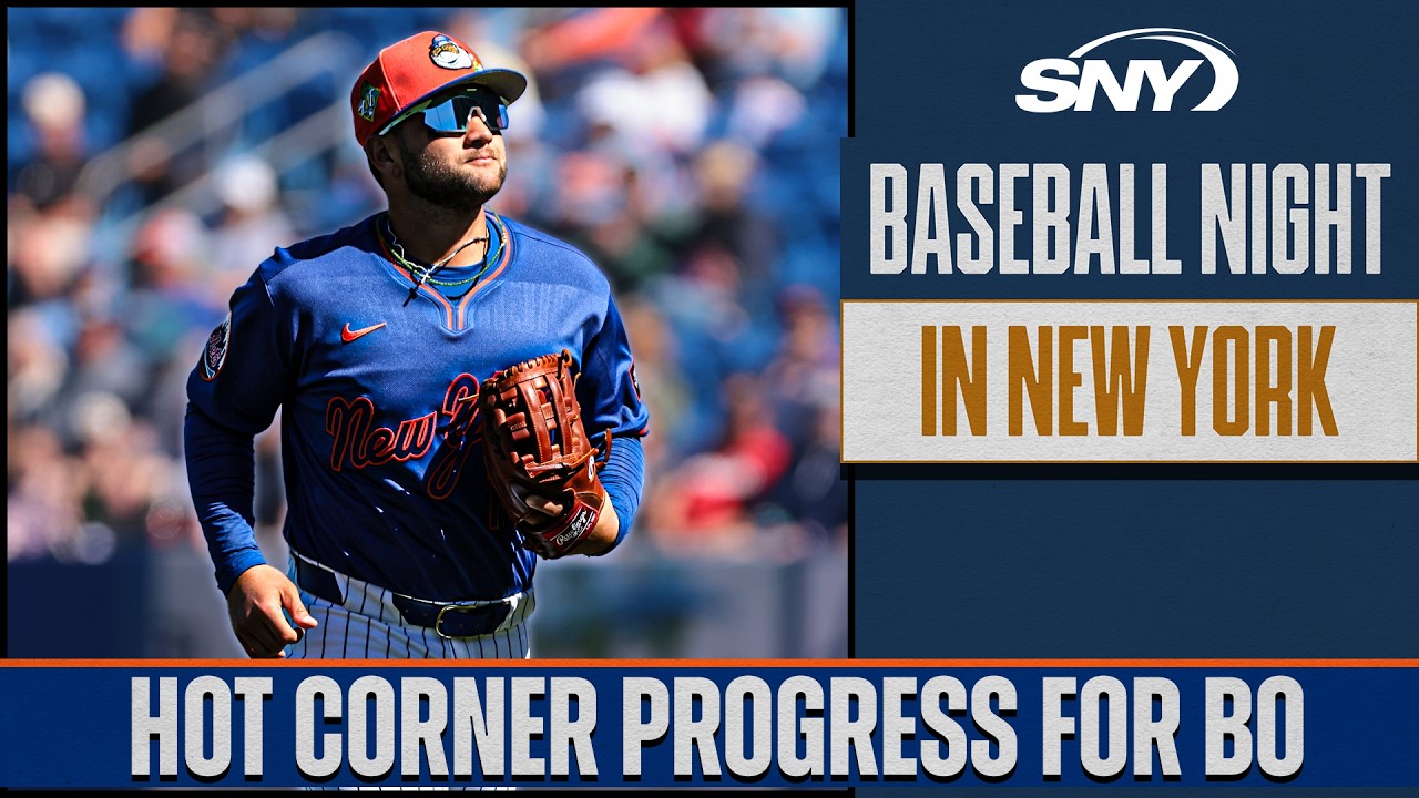 SNY MLB Insider Chelsea Janes checks in with a Bo Bichette update from Mets spring training | BNNY