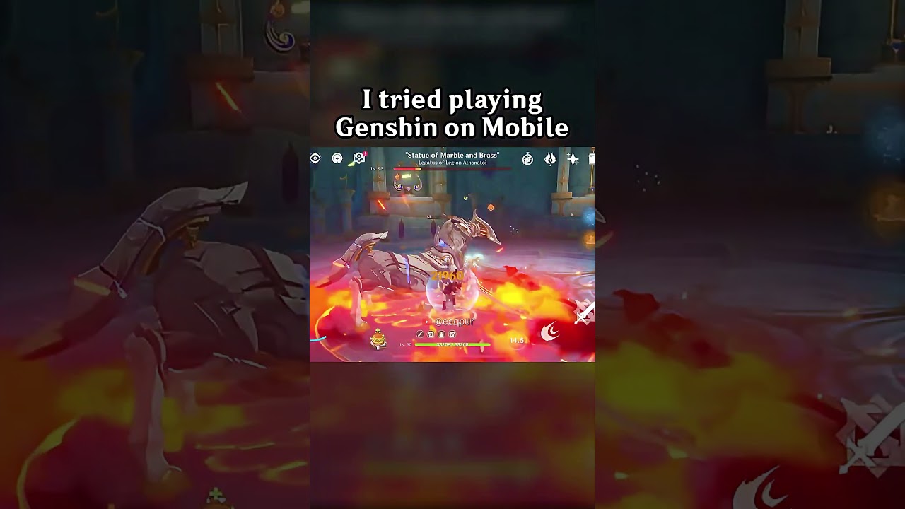 I Tried Playing Genshin on Mobile