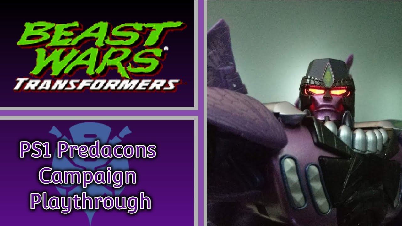 Beast Wars Transformers PS1 | Predacons Campaign Playthrough