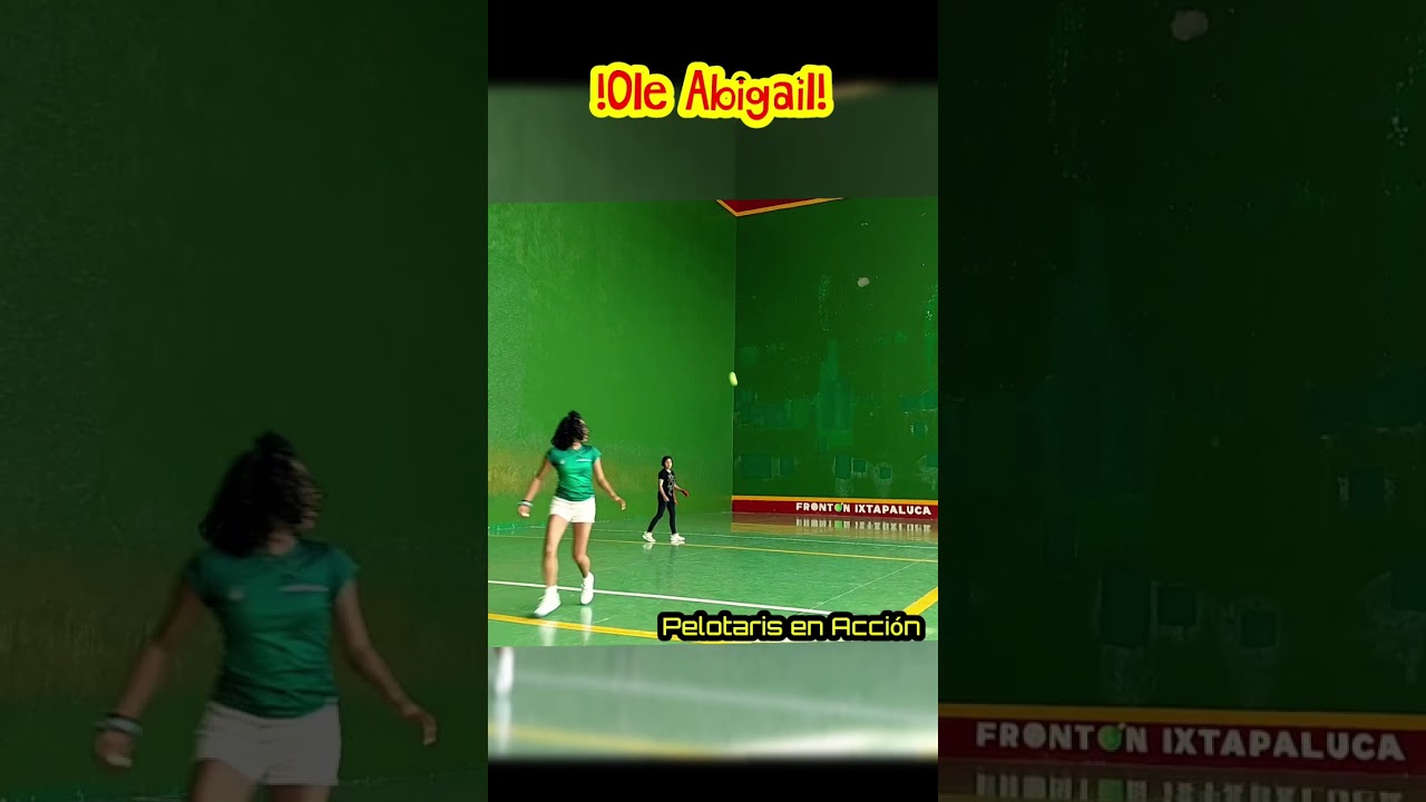 buen tanto de Abigail, mujer Pelotari