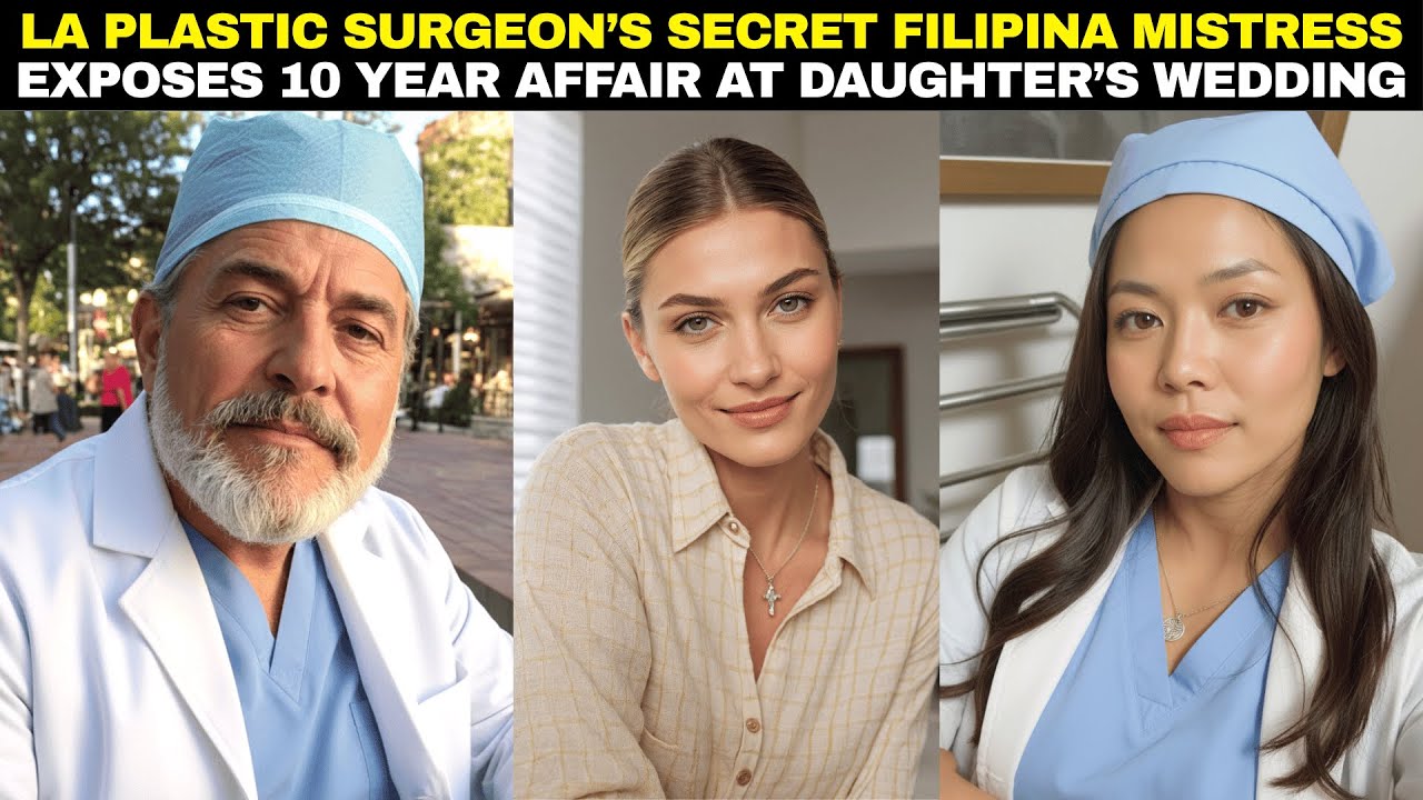 LA Plastic Surgeon's 10 Year Affair With Filipina Recovery Nurse Ends Deadly At Daughter’s Wedding