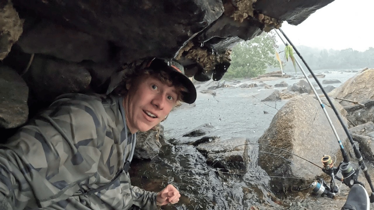 Dangerous Fishing Spot Results In A Great Day of Fishing Until This Happened... (Crazy Find)