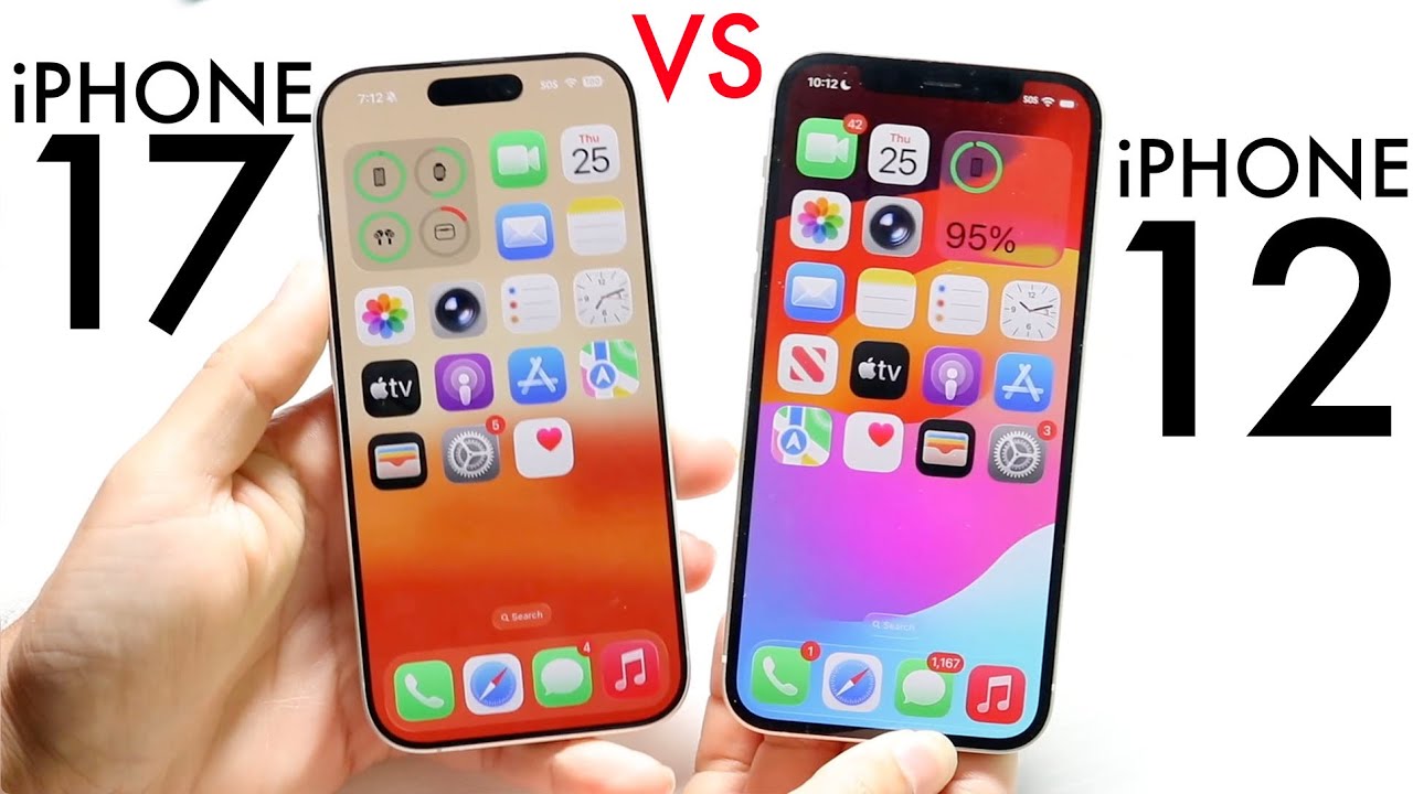 iPhone 17 против iPhone 12! (Сравнение) (Обзор)