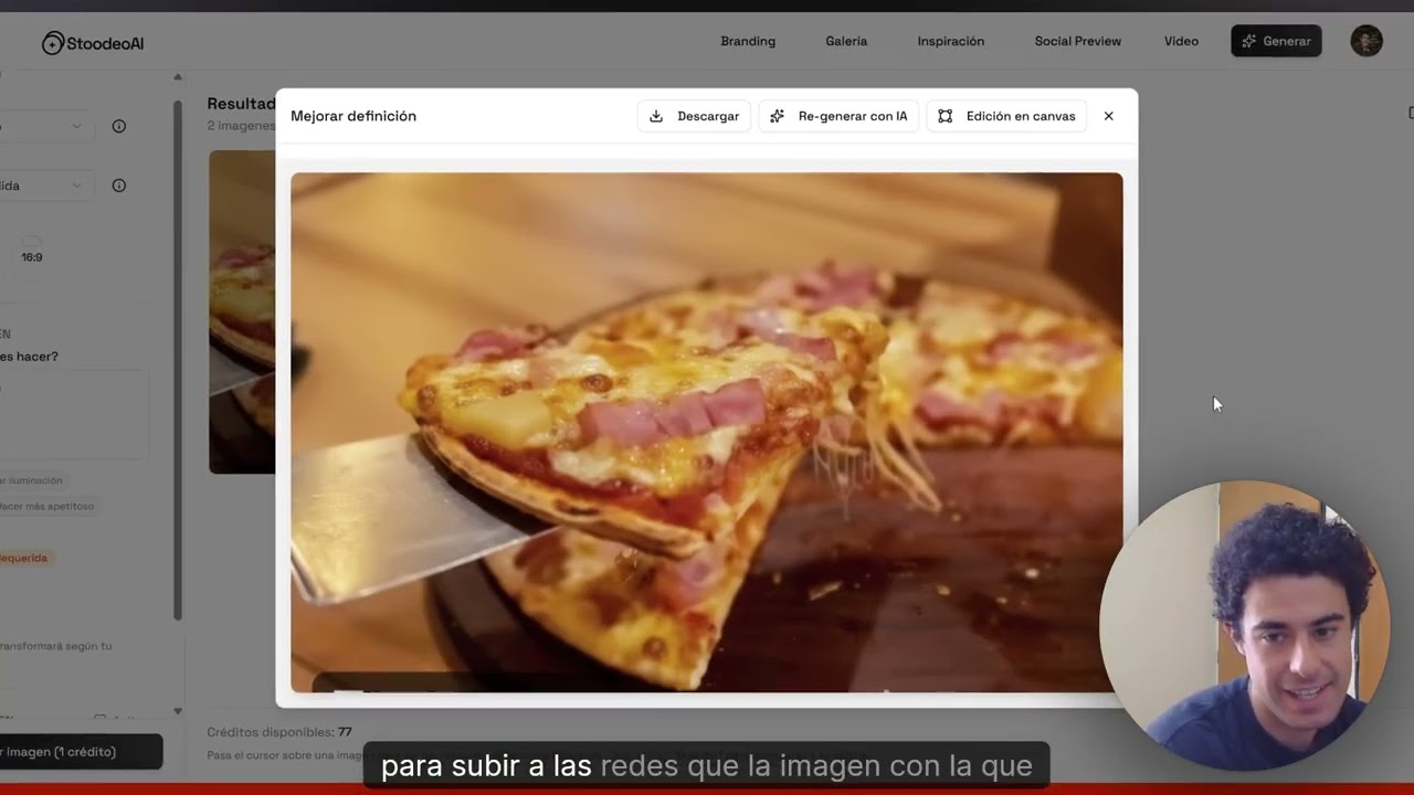 Genera imágenes fácilmente con Studio AI