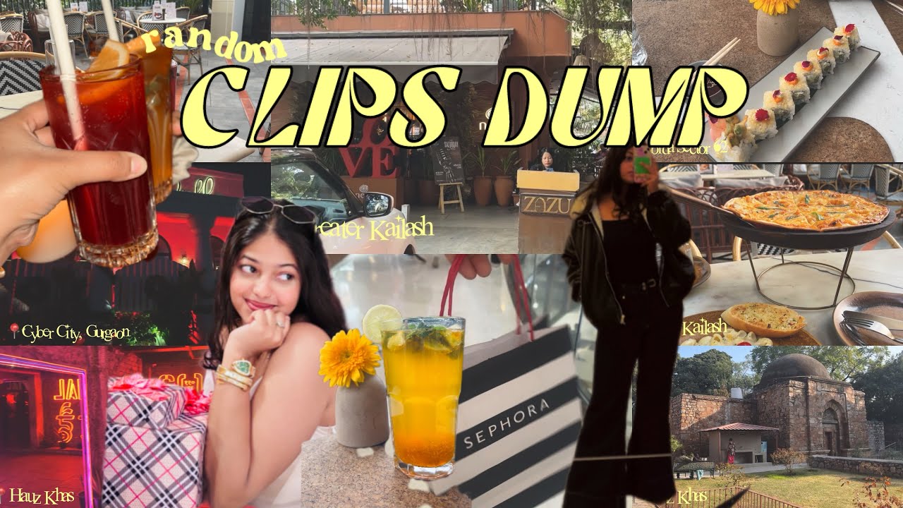 Random Clips Dump🌻💛 | Over a period | Ridhika Mudgal