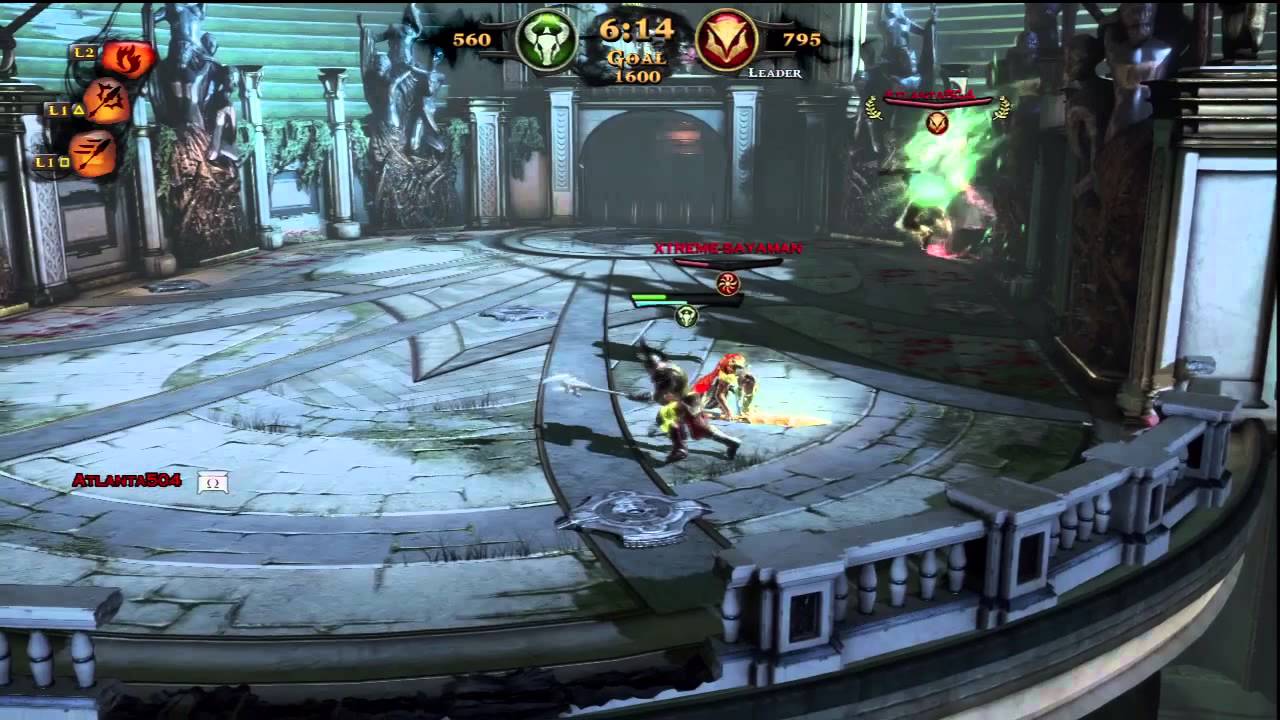 GOD OF WAR ASCENSION MULTIPLAYER - OLYMPUS ARMOR OF ARES AND THE CENTAUR SPEAR