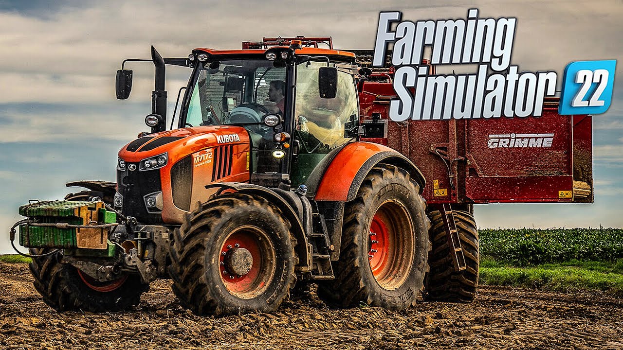 FS 22 Kubota Pack DLC в действии - Работа на ферме | Farming Simulator 22