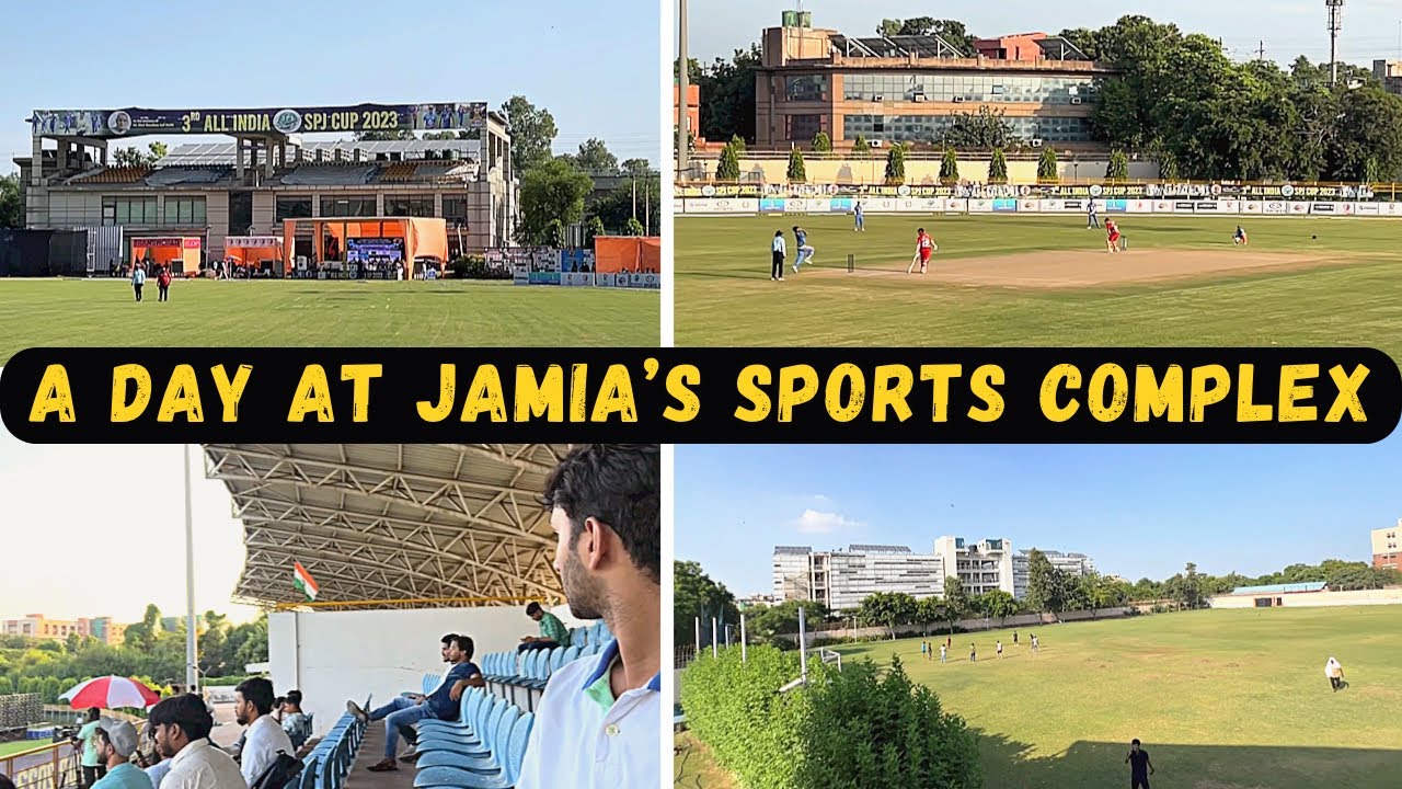 A day at Jamia Millia Islamia University's Sports Complex | JMI Vlogs