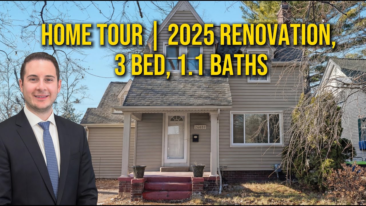 Home Tour | 2025 renovation, 3 bed, 1.1 baths
