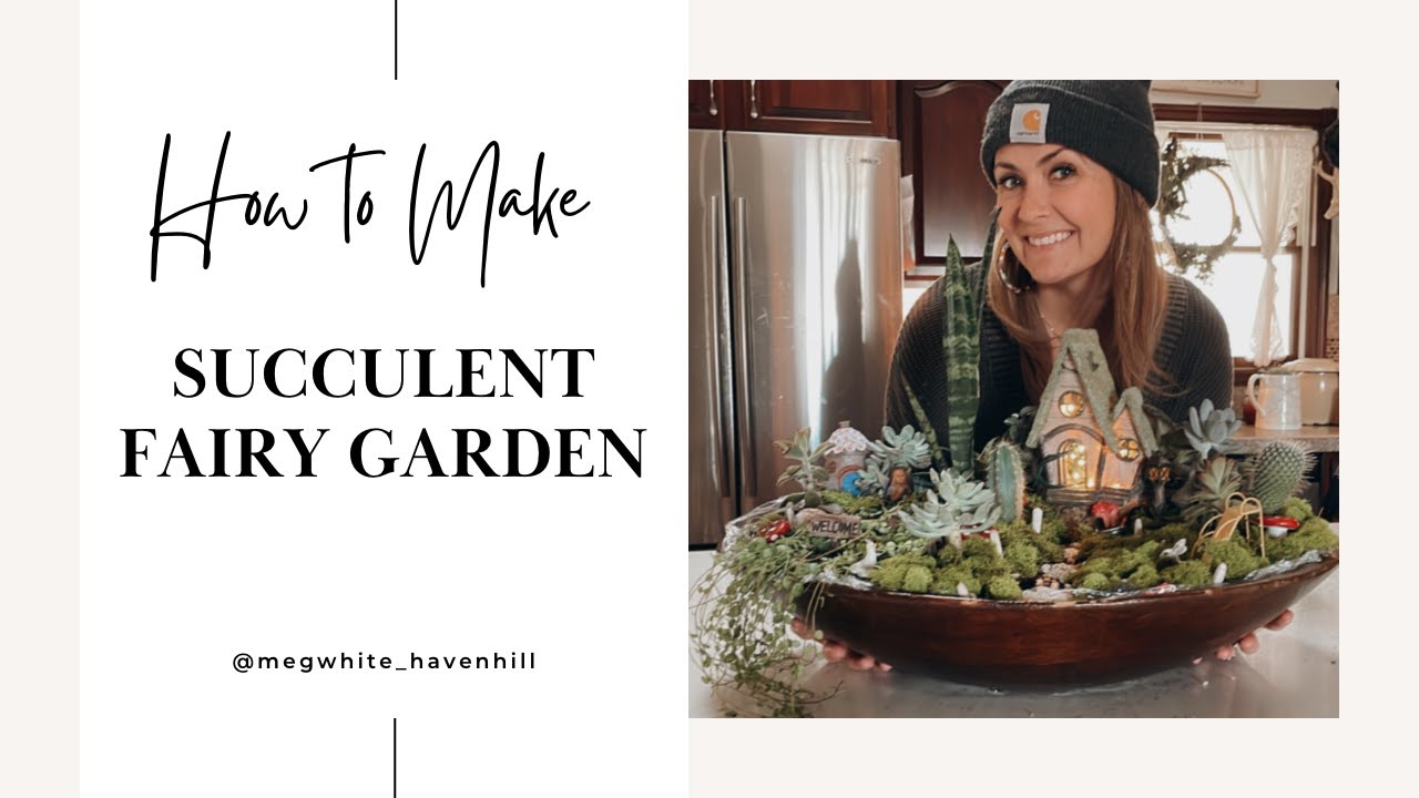 Succulent Treehouse Fairy Garden 🧚🏻‍♀️🧚 | Haven Hill