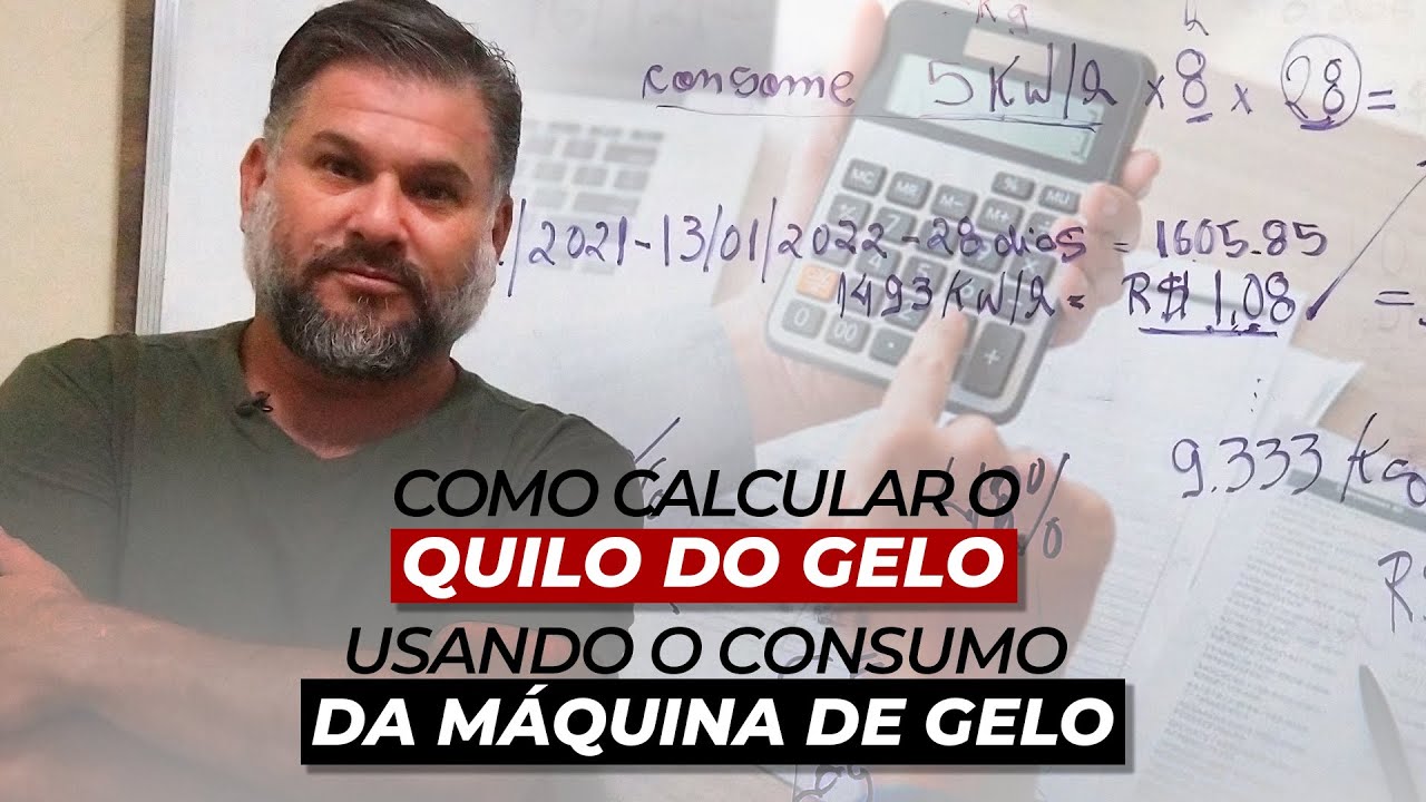 #063-COMO CALCULAR O KG DO GELO USANDO A MÁQUINA DE GELO #geleirosbrasil #geloealimento