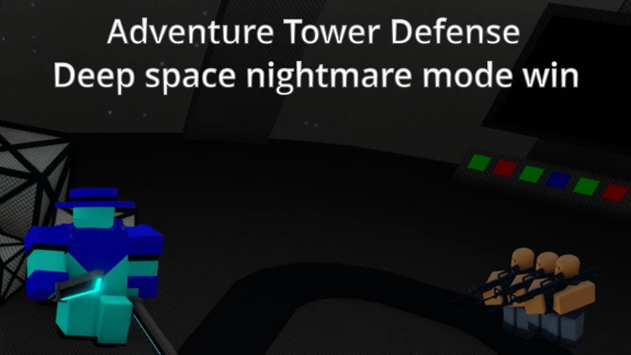 Deep space nightmare mode win (Adventure Tower Defense)