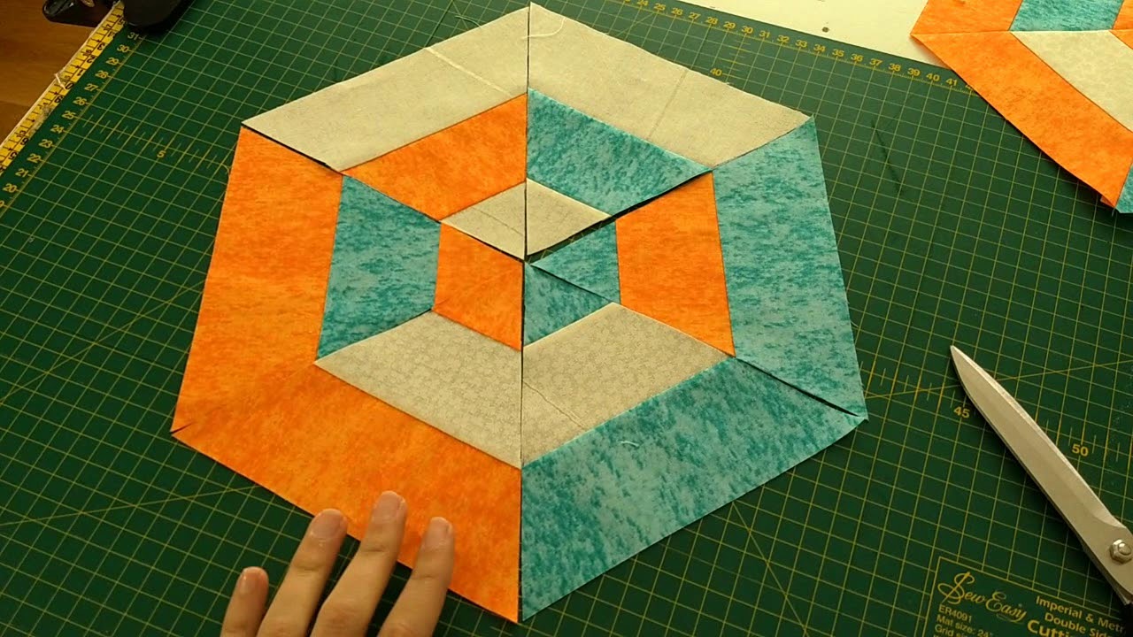 TUTORIAL PATCHWORK CUBO 3D
