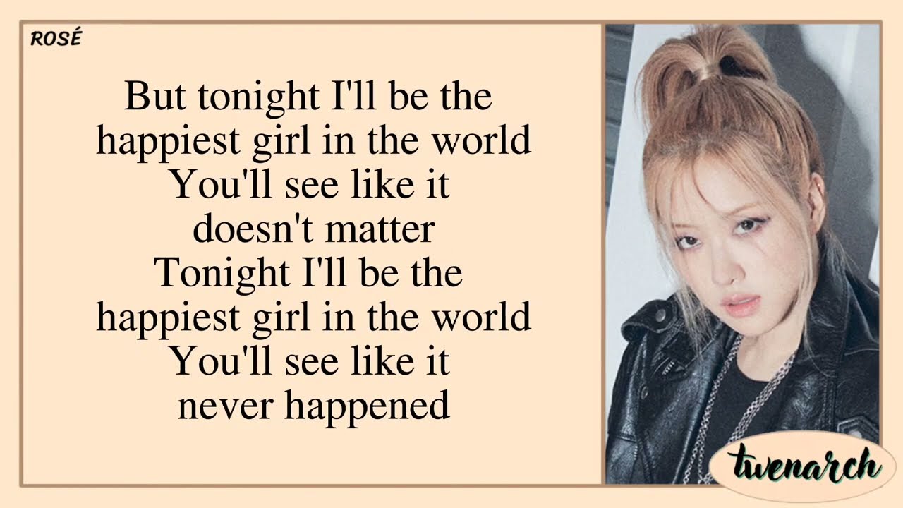 BLACKPINK (블랙핑크) - The Happiest Girl (Karaoke)