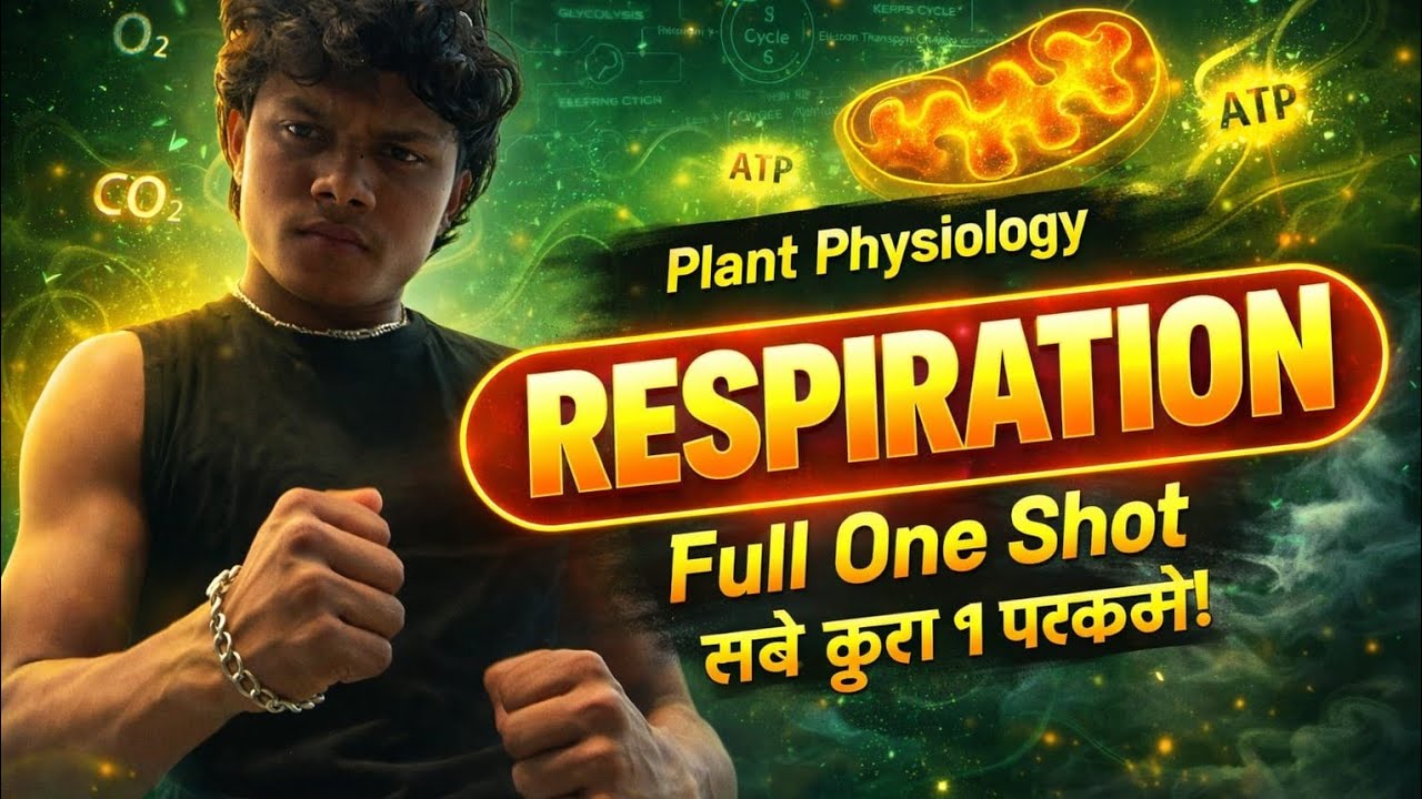 Respiration One Shot | Class 12 Biology | CEE  | Glycolysis, Krebs Cycle, ETC | MrNiriteach