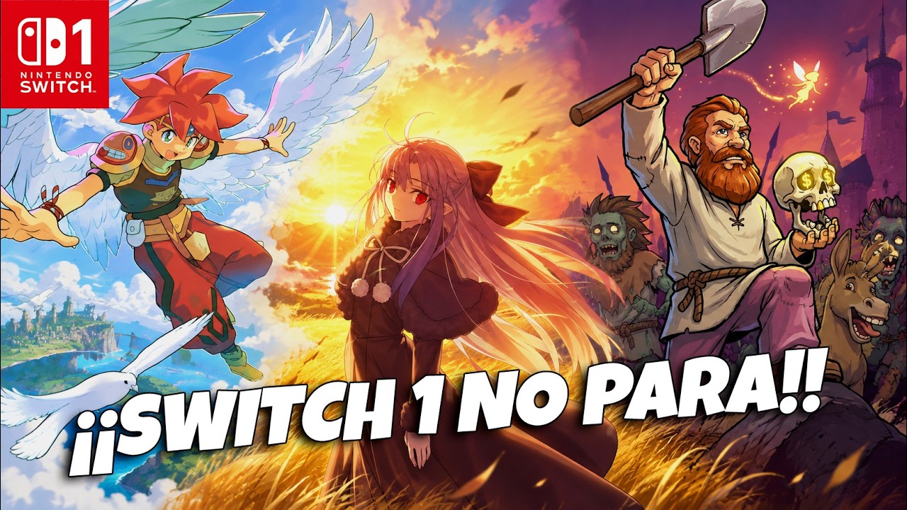 &iexcl;NINTENDO SWITCH 1 SIGUE VIVA! 14 juegazos reci&eacute;n anunciados. Lanzamientos Switch. Novedades Switch