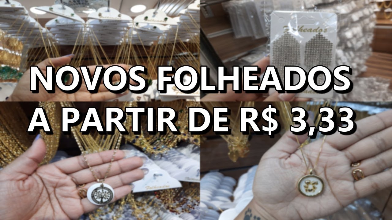 NOVIDADES EM FOLHEADOS A PARTIR DE R$ 3,33 NA 25 DE MAR&Ccedil;O