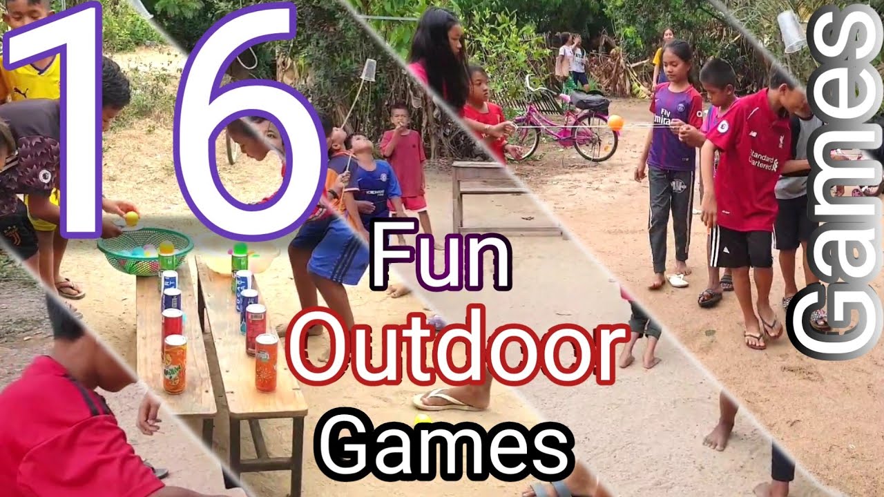 16 Collections Of Fun Outdoor Games