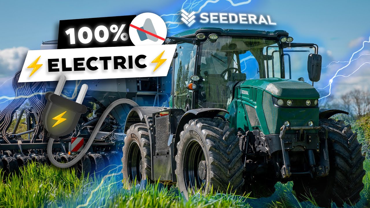 TEST DU TRACTEUR 100% ÉLECTRIQUE SEEDERAL ⚡️🔋 🚜